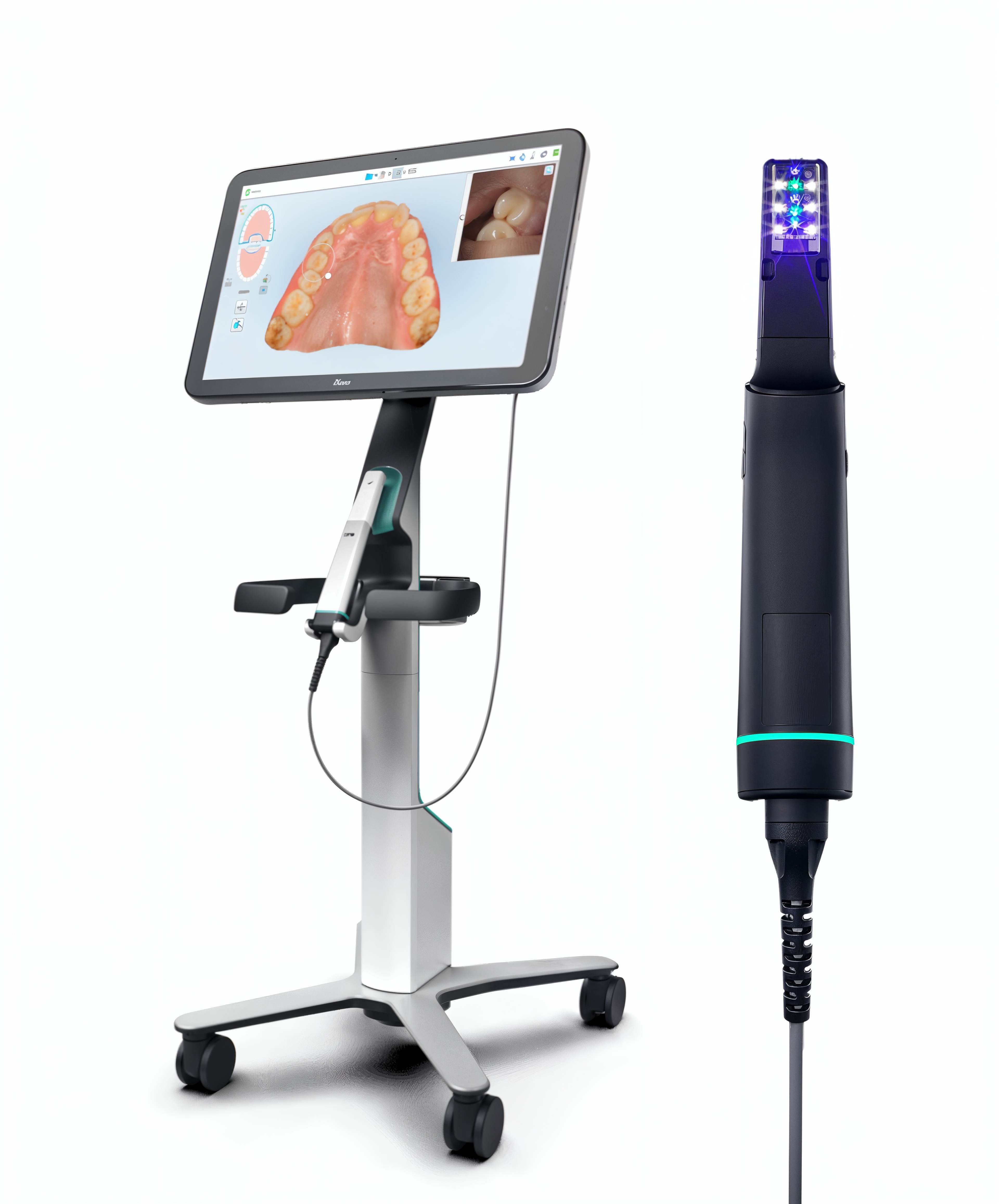 iTero lumina Cart Intraoralscanner mit Monitor-System